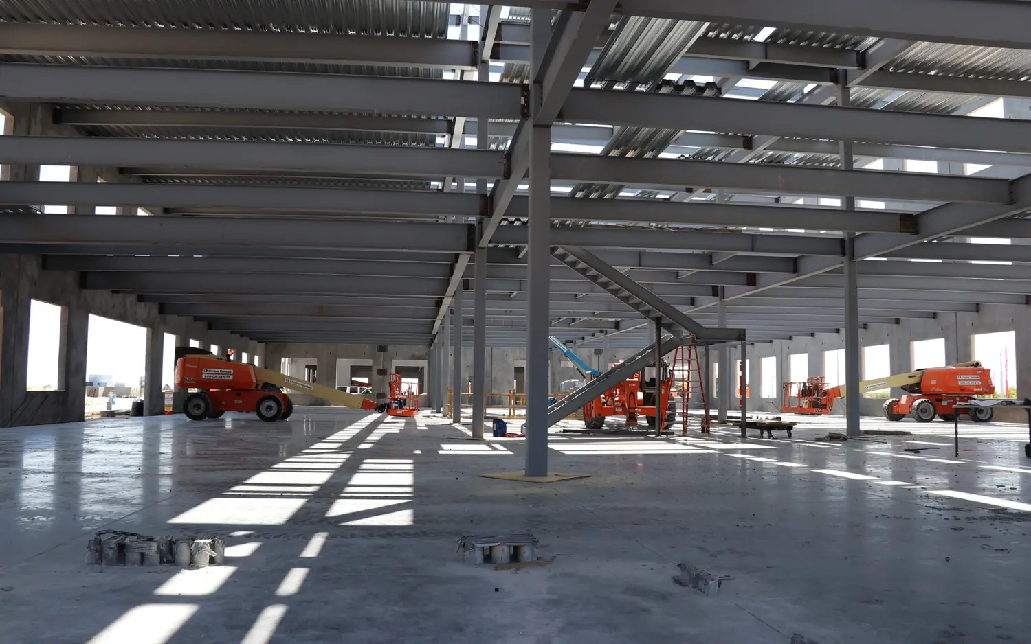 Commercial building electrical work completed by Able Electric